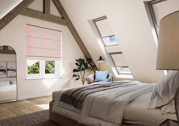 The British Stripe Co. Mary, Brighton No.1 - Roman Blind - Image 6